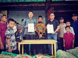 PT GNI Berikan Sumbangan untuk Panti Asuhan di Morowali Utara