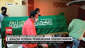 VIDEO: 2 Jenazah Korban Pembunuhan Dicor Semen Disemayamkan