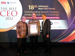 Dirut BNI Sabet Penghargaan The Best CEO with Distinction 2022
