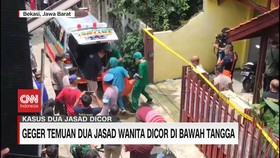 VIDEO: Geger Temuan Dua Jasad Wanita Dicor di Bawah Tangga