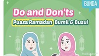 Do and Don'ts Puasa Ramadan Bumil dan Busui