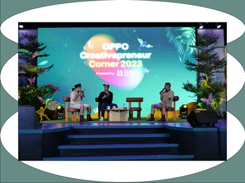 Ini Keseruan OPPO Creativepreneur Corner 2023 Powered by BNI Edisi Makassar