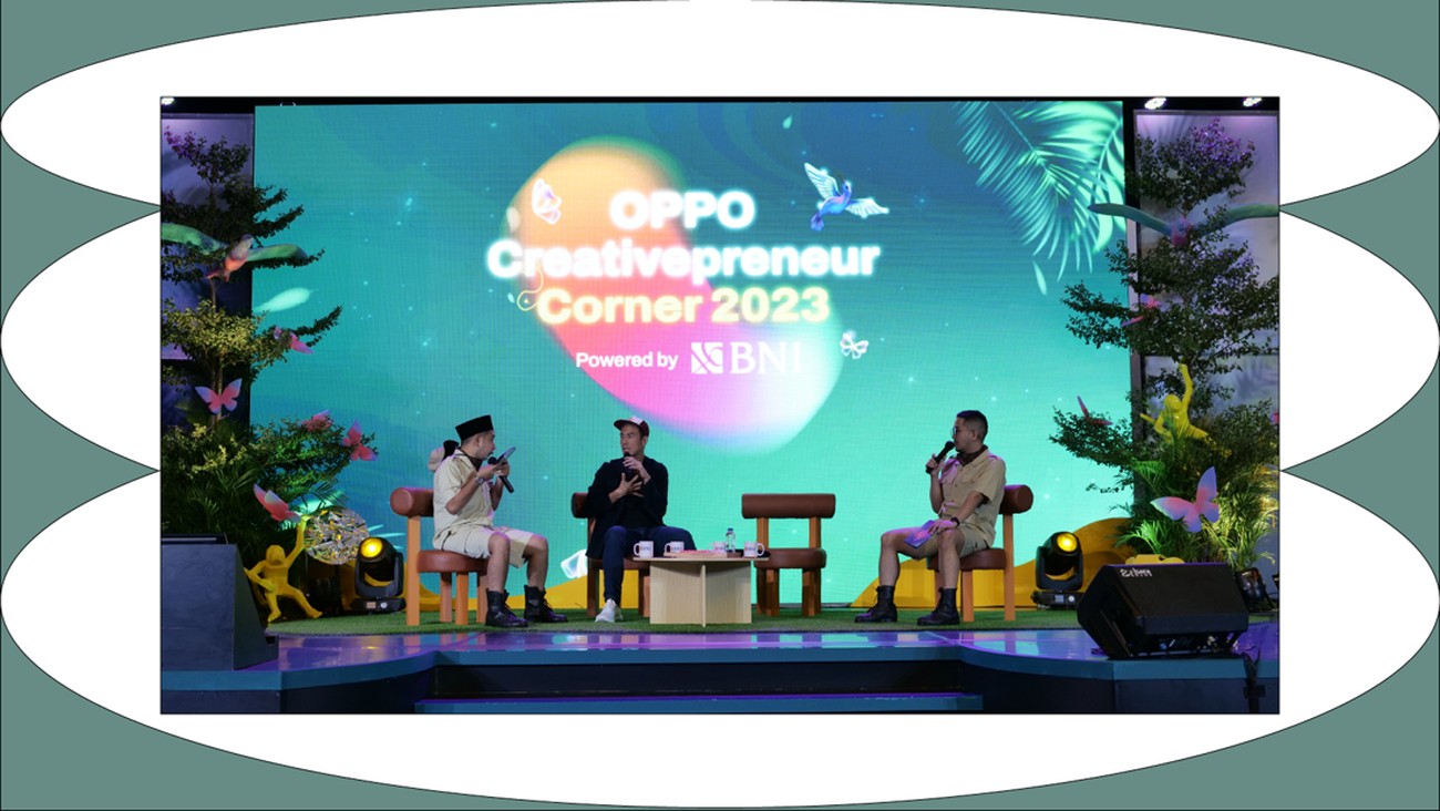 Ini Keseruan OPPO Creativepreneur Corner 2023 Powered by BNI Edisi Makassar