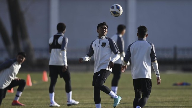 Timnas Indonesia U-20 akan menjajal kekuatan Irak. Berikut link live streaming Indonesia vs Irak di Piala Asia U-20 2023.
