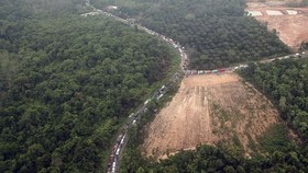 Macet Parah 22 jam di Jambi Mulai Terurai, Truk Tambang Dijaga Ketat
