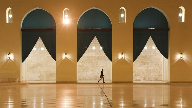FOTO: Pesona Masjid Al-Hakim bi-Amr Allah, Wisata Religi di Mesir