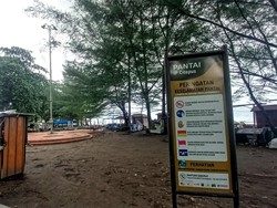 Dear Wisatawan, Masuk ke Pantai Istana Presiden Bakal Tak Lagi Gratis
