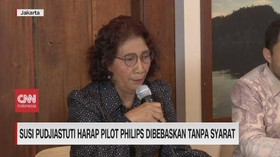 video: Susi Pudjiastuti Harap Pilot Philips Dibebaskan Tanpa Syarat