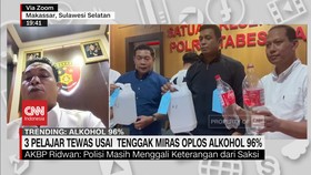 VIDEO: 3 Pelajar Tewas Usai  Tenggak Miras Oplos Alkohol 96%