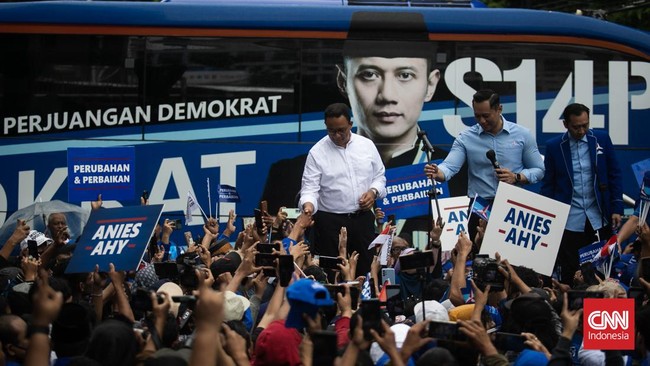 Partai Demokrat menilai kriteria pemimpin pemberani yang disebut Jokowi justru ada dalam diri calon presiden (capres) Anies Baswedan.