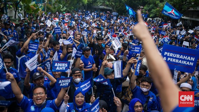 Kader Partai Demokrat dari 38 provinsi sudah menyampaikan aspirasinya mengenai capres yang patut didukung di Pilpres 2024.