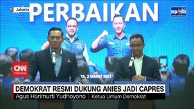 VIDEO: Demokrat Resmi Dukung Anies Baswedan Jadi Capres di Pemilu 2024