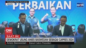 VIDEO: Demokrat Usung Anies Baswedan Jadi Capres 2024