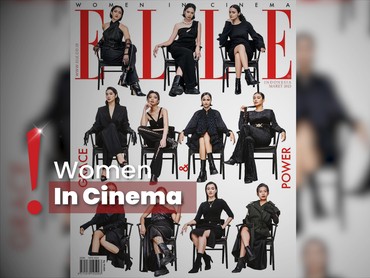 Sheila Dara-Aghniny Haque Tampil 'Badass' di Cover Elle Indonesia