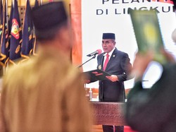 Kembali Lantik Pejabat di Pemprov Sumut, Gubsu: Kita Cari yang Tepat