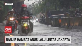 VIDEO: Sejumlah Wilayah di Jakarta Terendam Banjir