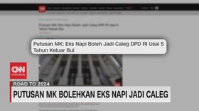 VIDEO: Putusan MK Bolehkan Eks Napi Jadi Caleg