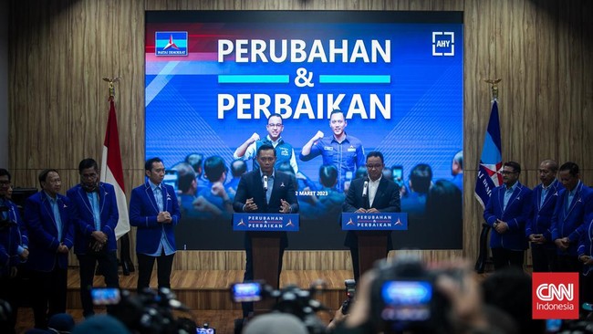 Partai Demokrat menyatakan ketua umum Agus Harimurti Yudhoyono sudah menandatangani Piagam Koalisi Perubahan yang berisi enam poin.