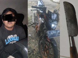 Pembacok Pesilat di Lamongan Tertangkap, Sebuah Parang Disita