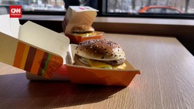 VIDEO: Lezatnya Big Hit, Burger Pengganti Big Mac di Rusia
