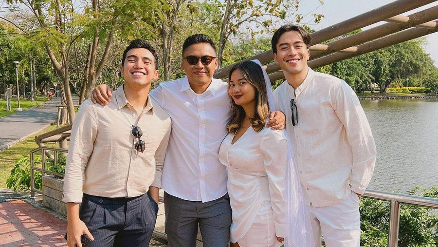 Pernikahan adik Vidi Aldiano