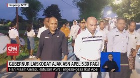 VIDEO: Gubernur Laiskodat Ajak ASN Apel 5.30 Pagi