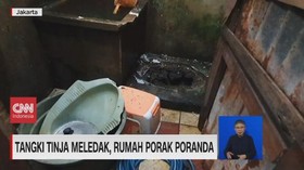 VIDEO: Tangki Tinja Meledak, Rumah Porak Poranda