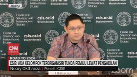 VIDEO: CSIS: Ada Kelompok Terorganisir Tunda Pemilu Lewat Pengadilan