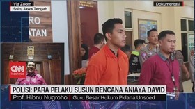 VIDEO: Polisi: Para Pelaku Susun Rencana Aniaya David