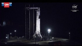 VIDEO: SpaceX Antar 4 Astronot ke Stasiun Luar Angkasa Internasional