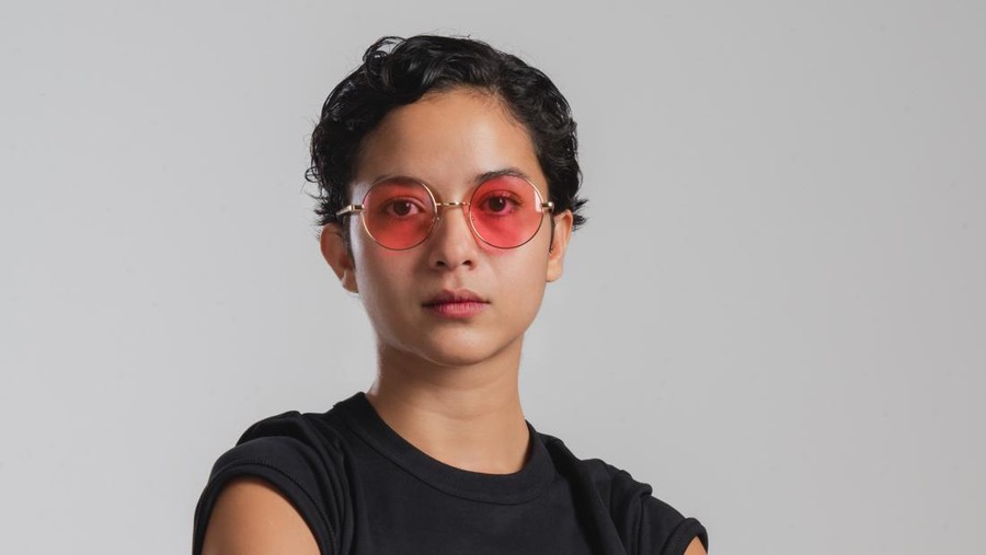 Borderless Fog Putri Marino in Borderless Fog. Cr. Courtesy of Netflix © 2023