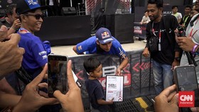 FOTO: Sapa Hangat dan Akrab Pembalap WSBK Mandalika