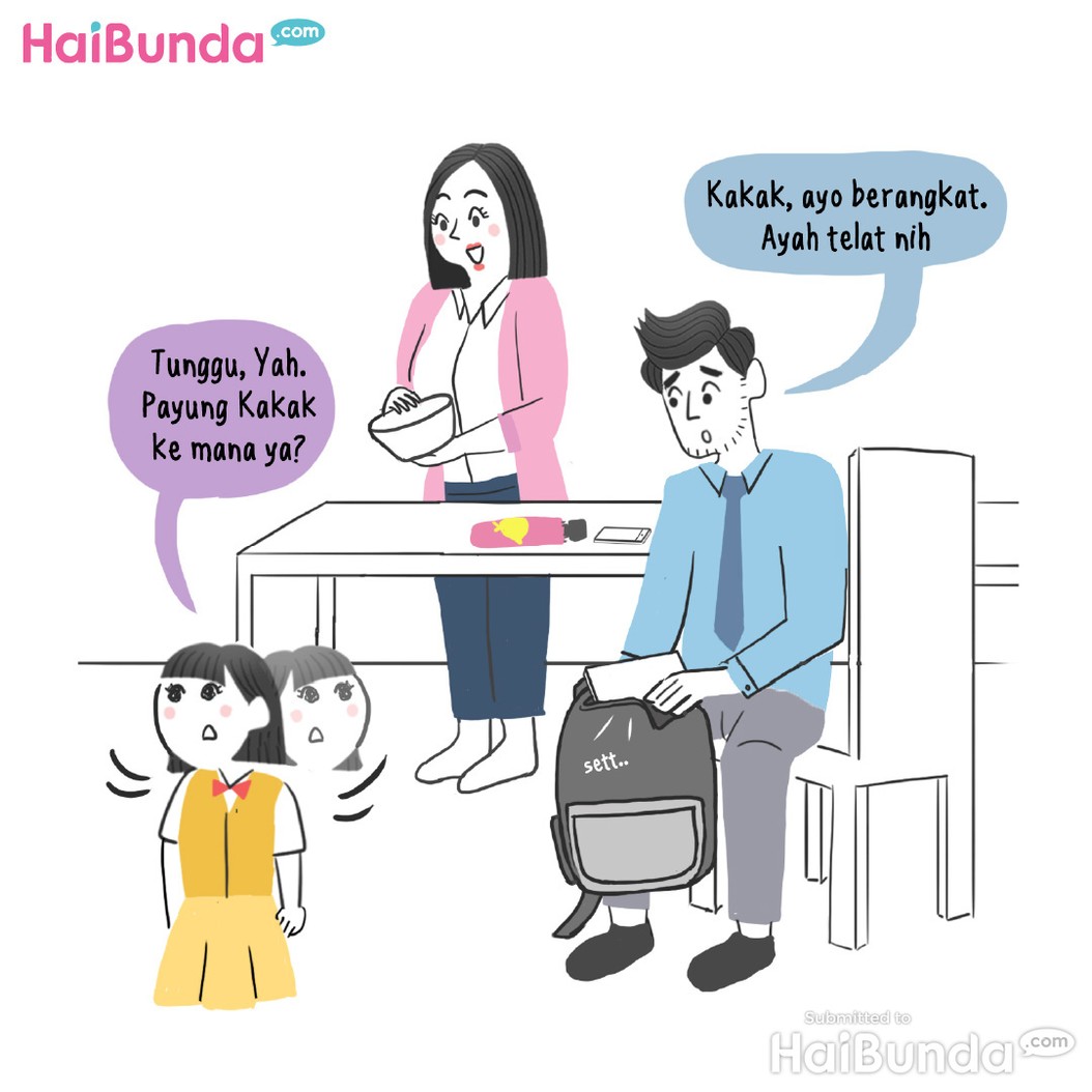 Komik Bunda: Enggak Sengaja Kebawa, Bun!