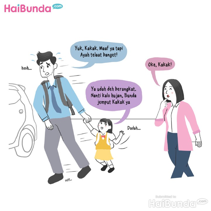 Komik Bunda: Enggak Sengaja Kebawa, Bun!