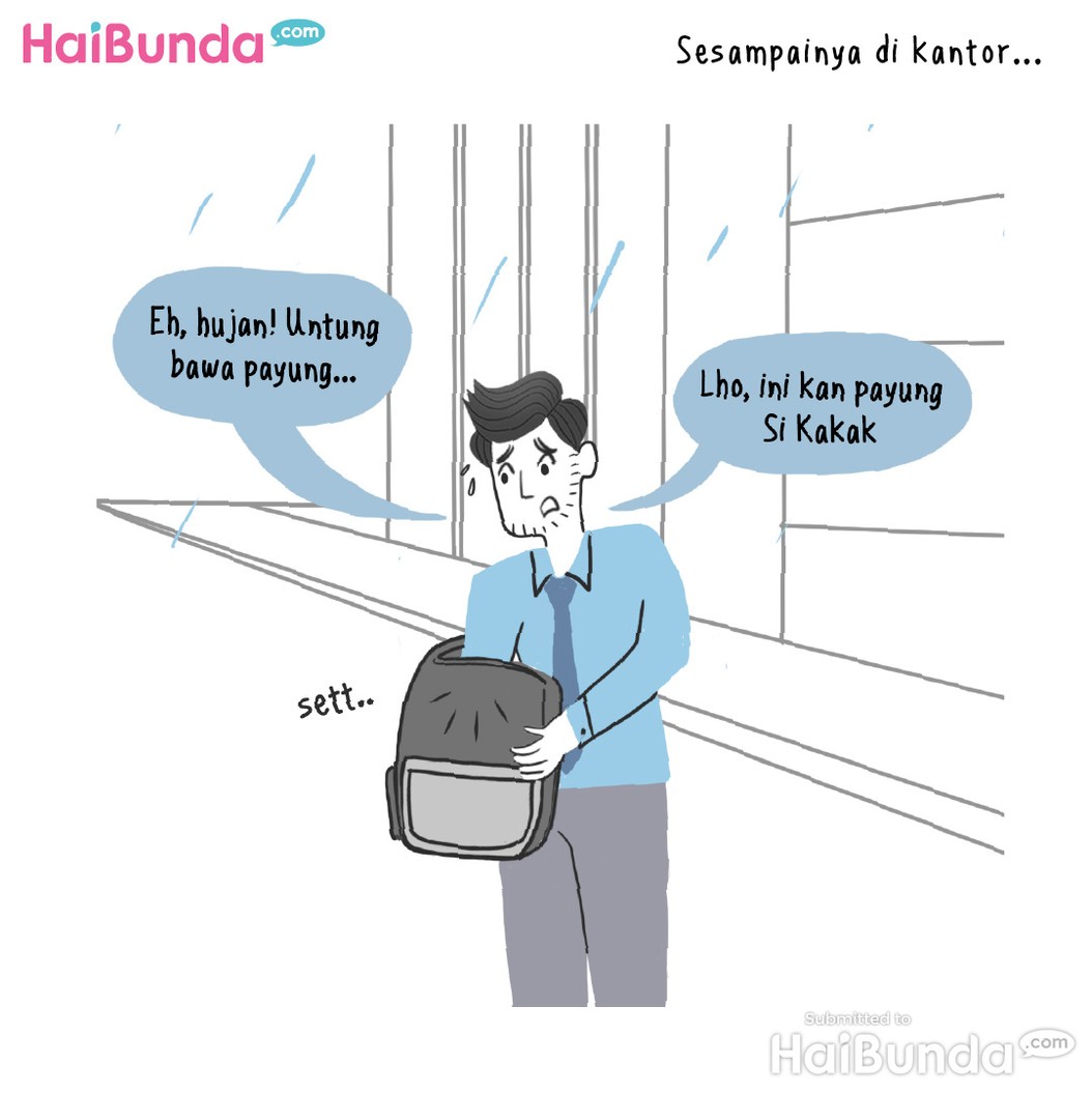 Komik Bunda: Enggak Sengaja Kebawa, Bun!