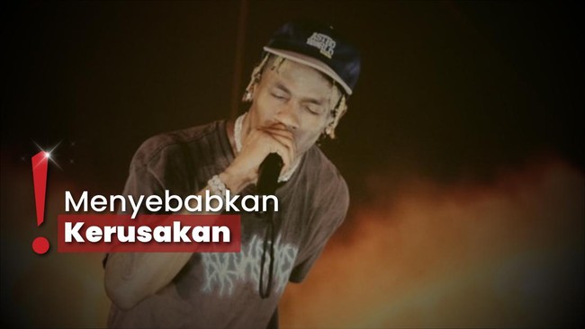 Travis Scott Jadi Buronan Polisi Usai Diduga Pukul Pria di Kelab Malam