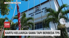 VIDEO: Kartu Keluarga Sama Tapi Berbeda TPS