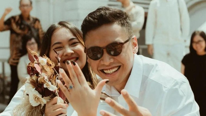 Adik Vidi Aldiano menikah