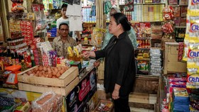 Puan Soroti Harga Sembako dan Kelangkaan Minyakita di Pasar Indralaya