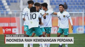 VIDEO: Indonesia Raih Kemenangan Perdana Atas Suriah