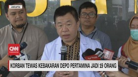 VIDEO: Korban Tewas Kebakaran Depo Pertamina Jadi 19 Orang