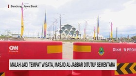 VIDEO: Malah Jadi Tempat Wisata, Masjid Al-Jabbar Ditutup Sementara