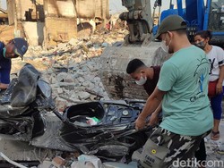 Ajaib! Motor Putra Masih Nyala Meski Terbakar Api Kebakaran Depo Plumpang