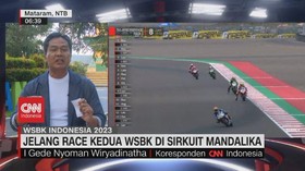 VIDEO: Jelang Race Kedua WSBK di Sirkuit Mandalika