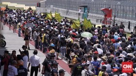 WSBK Mandalika 2023 Ramai, Penonton Capai 59 Ribu