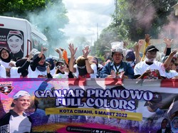Gelar Color Run, Relawan Ganjar Ajak Masyarakat Hidup Sehat