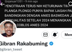 Gibran Pasang Header Twitter Pencitraan-Dibandingkan Anies: Nggak Nyindir