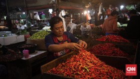 Harga Pangan Mulai 'Ramah Kantong', Cabai-cabaian Kompak Turun