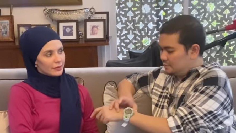 indra bekti Pertemuan Indra Bekti dengan Aldila Jelita.