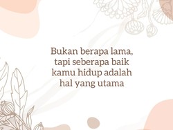 100 Kata-kata Bijak Singkat Kehidupan dan Cinta, Penuh Makna Menyentuh Hati
